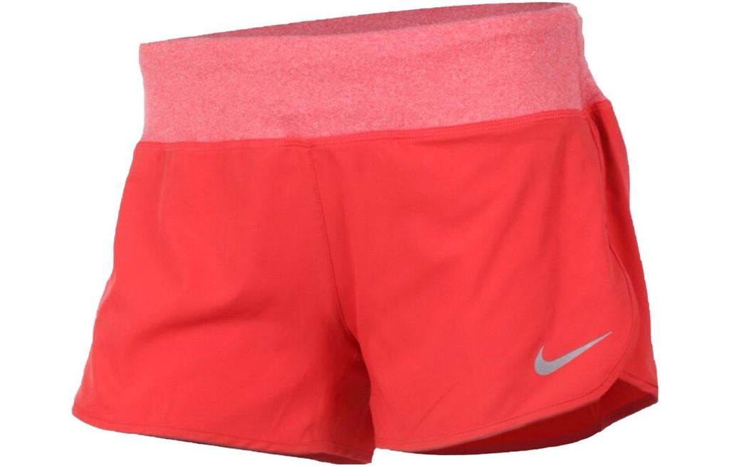 Nike Спортивные Шорты Женские Красные Умеренные Юбка-Шорты 719583-602