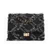 Xiaoxiangfeng Explosive Bag 2024 Autumn New Shoulder Bag Fashionable Foreign Style Chain Bag Niche Diamond Square Bag