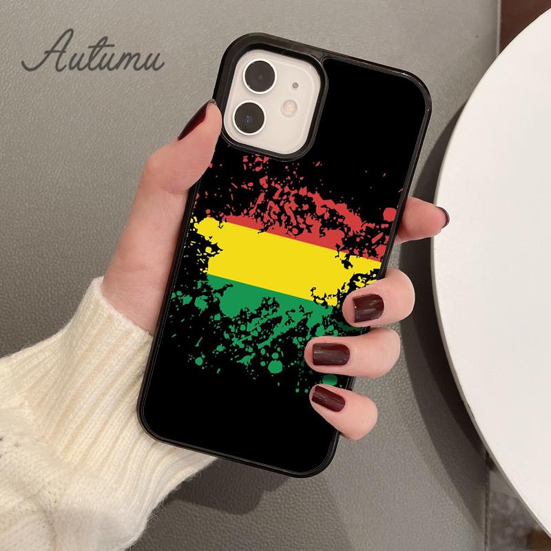 Чехол для телефона с флагом Боливии для iPhone 11 12 13 14 Pro Max mini X XR XS SE 2020 5 6S 7 8 Plus Samsung Galaxy S21 S22