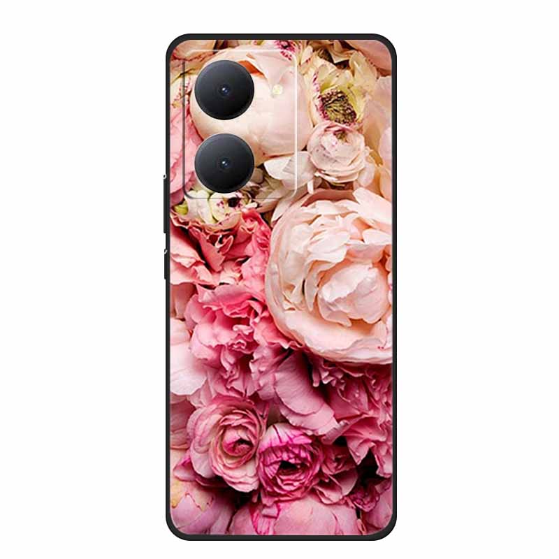 Для VIVO Y36 Y78m Y27 5G Чехол Животные Мягкий Силиконовый Задний Чехол Чехлы для Телефона для VIVO Y27 5G VIVOY36 5G 6.64" Крутой Волк Кошка Fundas