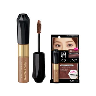 Тяжелая вращающаяся краска для бровей 8 г, нет. 6 Розово-коричневый, 2 шт.