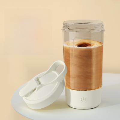 Электрический шейкер для протеина, портативный блендер с двойными лезвиями для смешивания, миксер для смузи с зарядкой от USB, автоматический шейкер для коктейлей