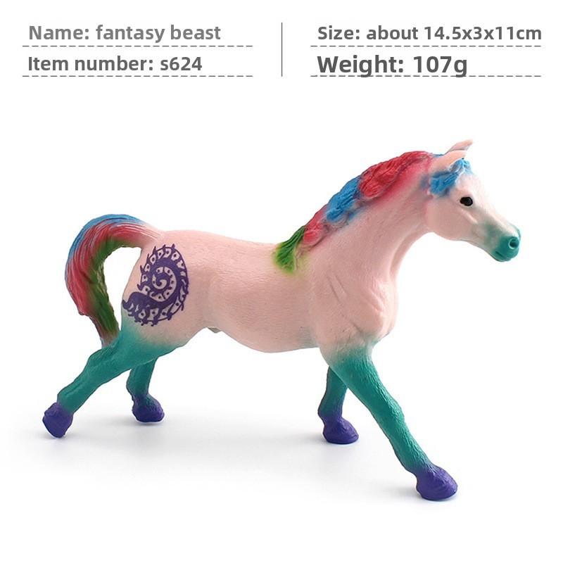 Dreamland Mythical Beast Unicorn Pvc Figurine For Kids Room Decor And Collectors