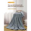 Single Layer Tower Skin Velvet Solid Color Blanket for Home Use, Simple Office Nap Blanket, Air Conditioning Blanket, Cover Blanket, Blanket