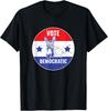 NEW LIMITED Vote Democratic Democrat Vintage Political Donkey Party T-Shirt Tops Tee