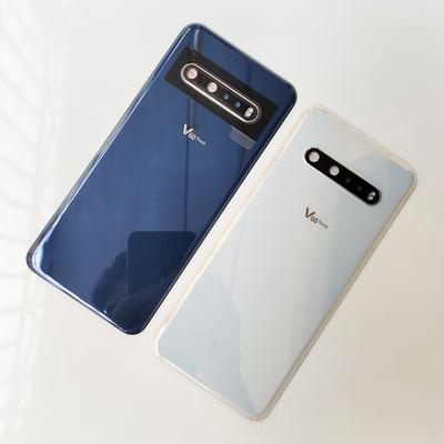 V60 UW оригинальное заднее стекло для LG V60 ThinQ 5G, сменный аккумулятор задней двери, черный + камера
