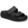 Crocs Brooklyn Comfortable Versatile Non-Slip Slide Sandals Women Footwear Black 209586-060