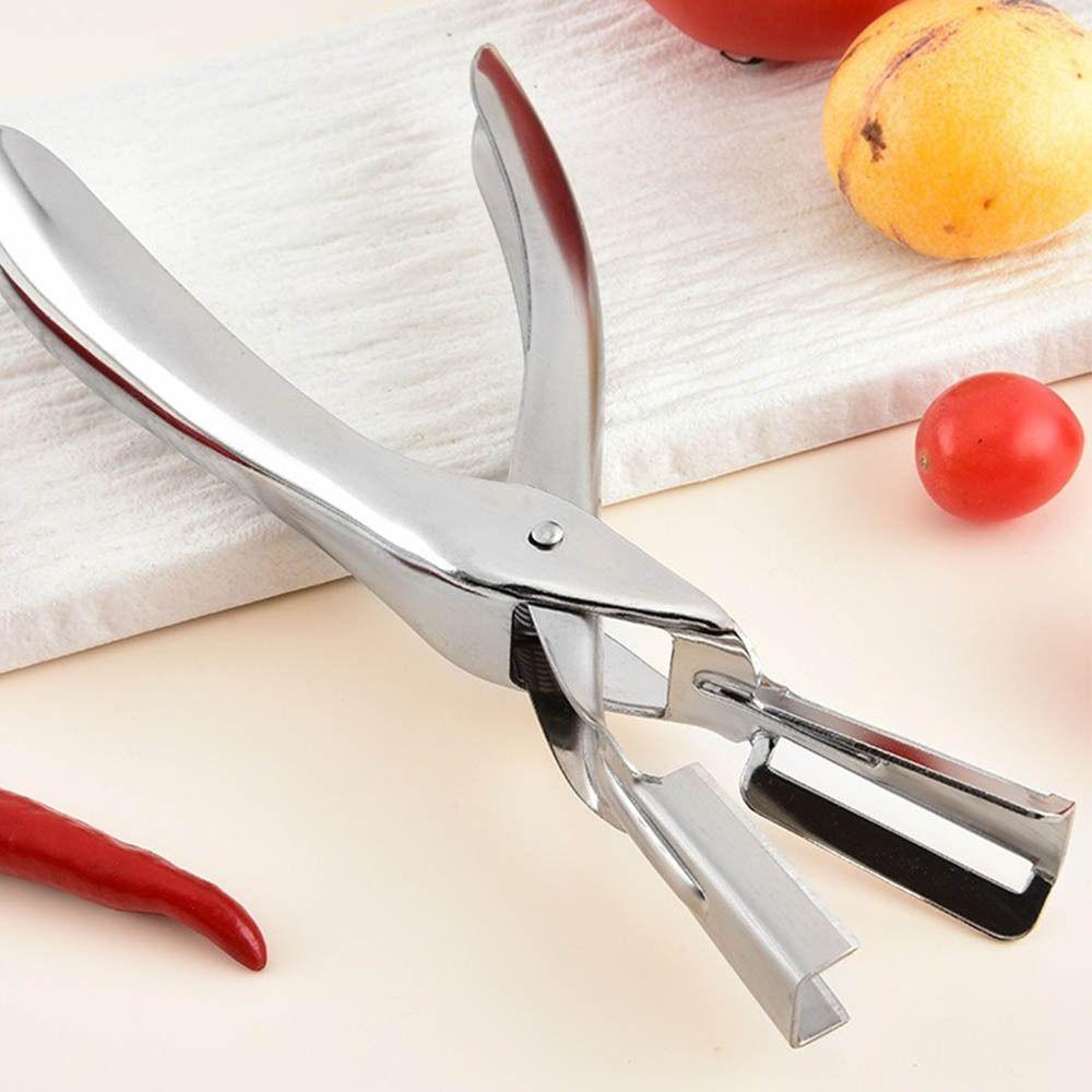 Нержавеющая сталь Клешня для снятия панциря с креветок Практичный инструмент для чистки раков Портативный инструмент для чистки креветок Главная