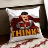 IInvincible OOmni Man Cushion Cover Reversible Soft Durable Pillow Cover Home  Car MultiScene Use for Daily Comfort