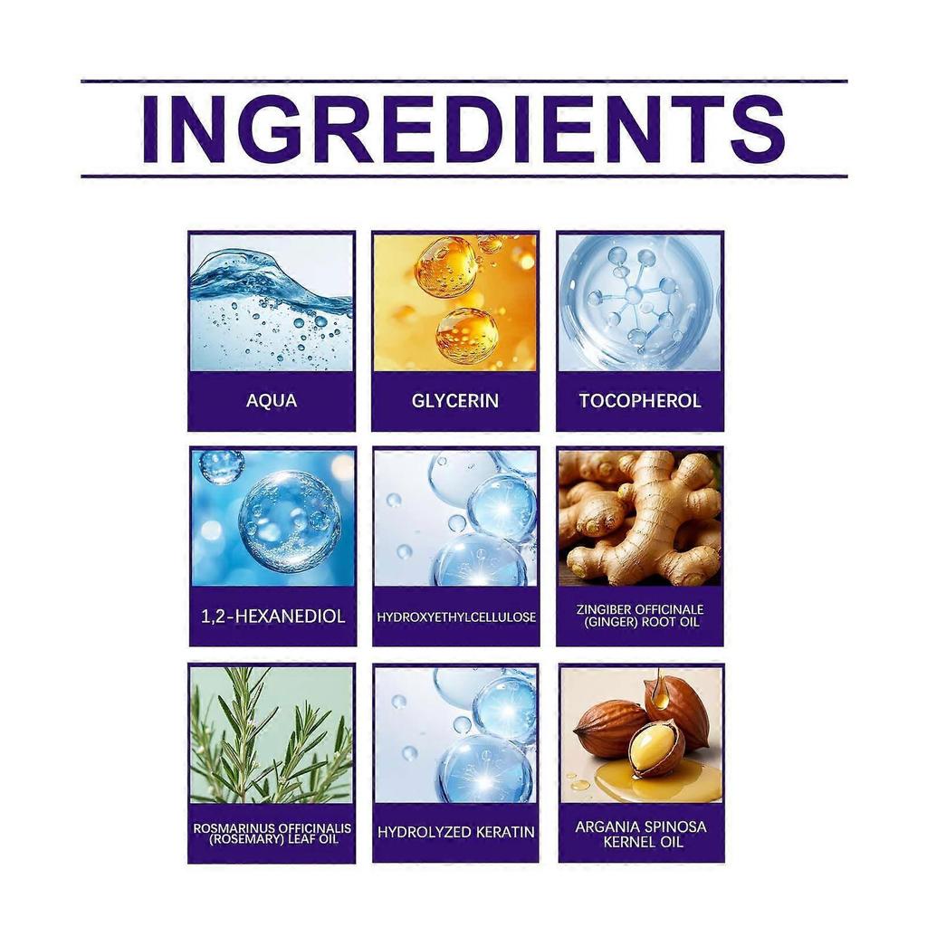 Hoegoa The Nourishing Hair Essence Deeply Moisturizes And Strengthens The Hair Strands, Makes Them Shiny And Improves The Hair Quality, Making It Smoo