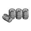 4Pcs Car Wheel Air Stem Cover Tire Valve Dustproof Caps For Jeep Renegade Wagoneer Avenger Recon Wrangler JK Gladiator Compass ALY1