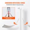 Pet Door for Door with Lock and Magnetic Flap System Aluminum Frame Small