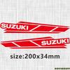 AAGJ1 Виниловая наклейка Логотип Suzuki Наклейки для мотоцикла Шлем Светоотражающий комплект