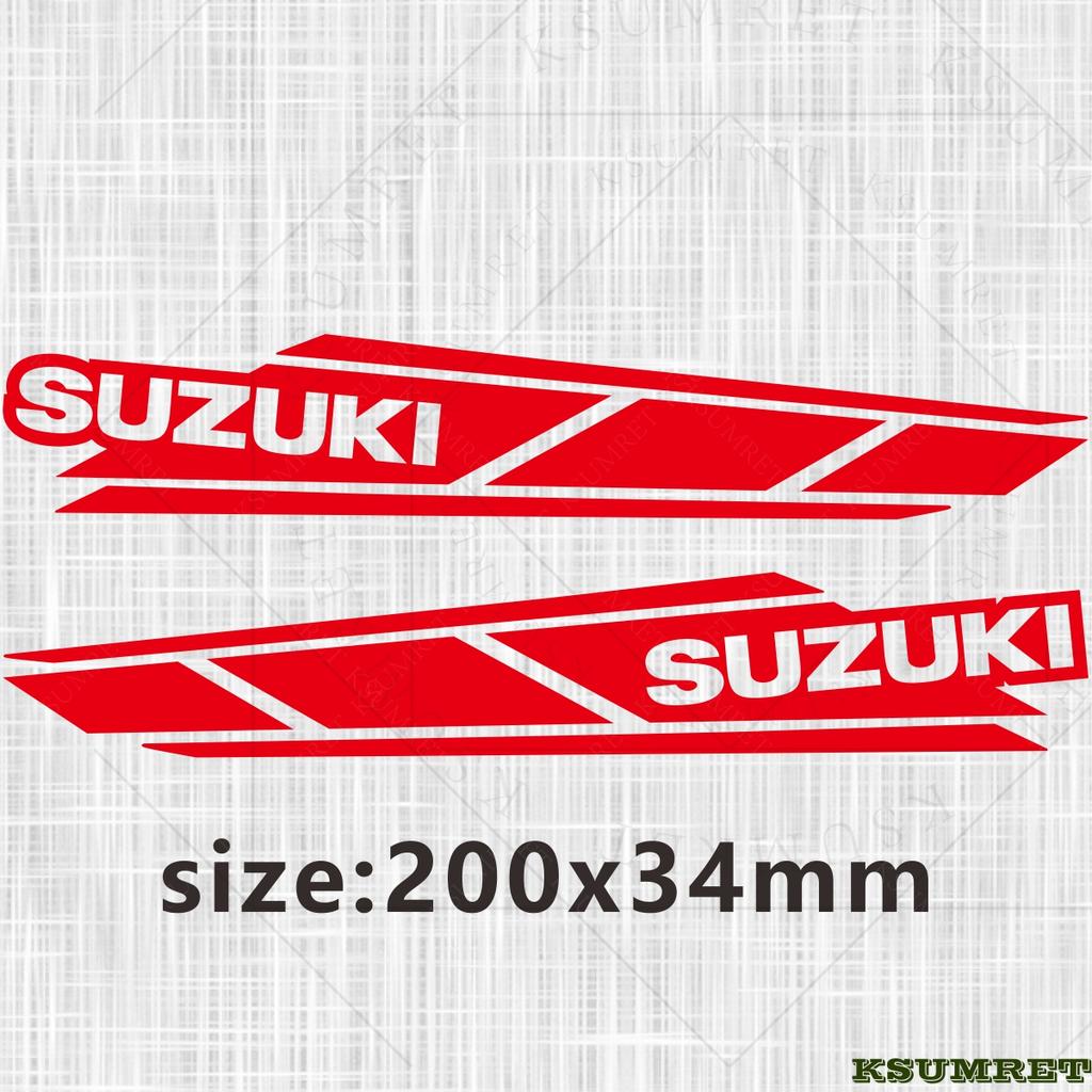 AAGJ1 Виниловая наклейка Логотип Suzuki Наклейки для мотоцикла Шлем Светоотражающий комплект