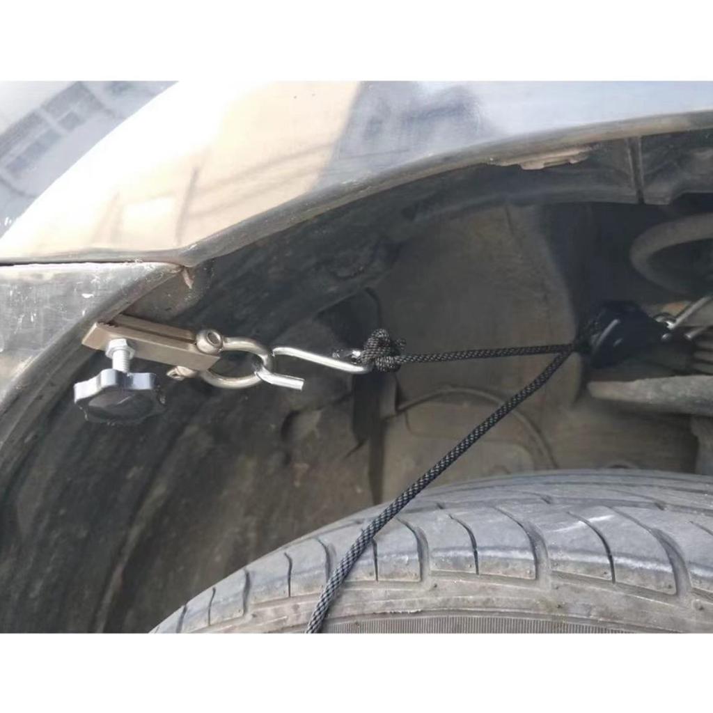 Инструмент для ремонта брызговиков автомобиля, инструмент для устранения царапин на парковке с регулируемым зажимом для фиксации бровей и веревкой для устранения вмятин на кузове автомобиля