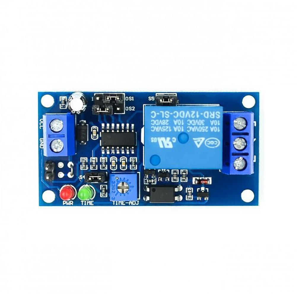 12 В постоянного тока с регулируемой задержкой реле времени, модуль выключателя задержки выключения