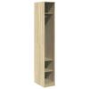 VidaXL Garde-robe chêne sonoma 30x50x200 cm bois d'ingénierie, armoire de rangement, organisateur de garde-robe, armoire, 3307686