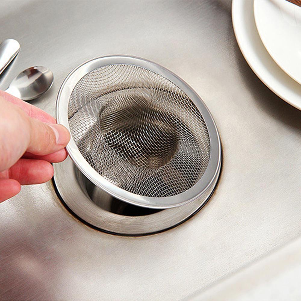 Kitchen New Hair Clean Up Shower Sewer Anti Clog Waste Catcher Mesh Trap Drain Filter Sink Strainer