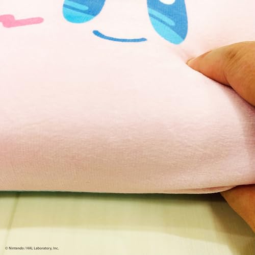 Подушка для поясницы из пенополиуретана с эффектом памяти MORIPiLO Kirby (Мини-подушка для отдыха) Мягкая и приятная на ощупь, плюшевая игрушка, подушка для сна. (Сладких снов, розовый), 16x33x8см, Ch