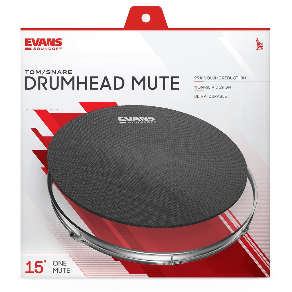 EVANS SoundOff Глушитель для барабанов (томов), 15" SO-15 [Официальный японский товар]
