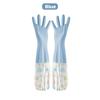 Elastic Band Mouth Waterproof Gloves Single Layer Rubber Gloves New Dishwashing Gloves  Kitchen