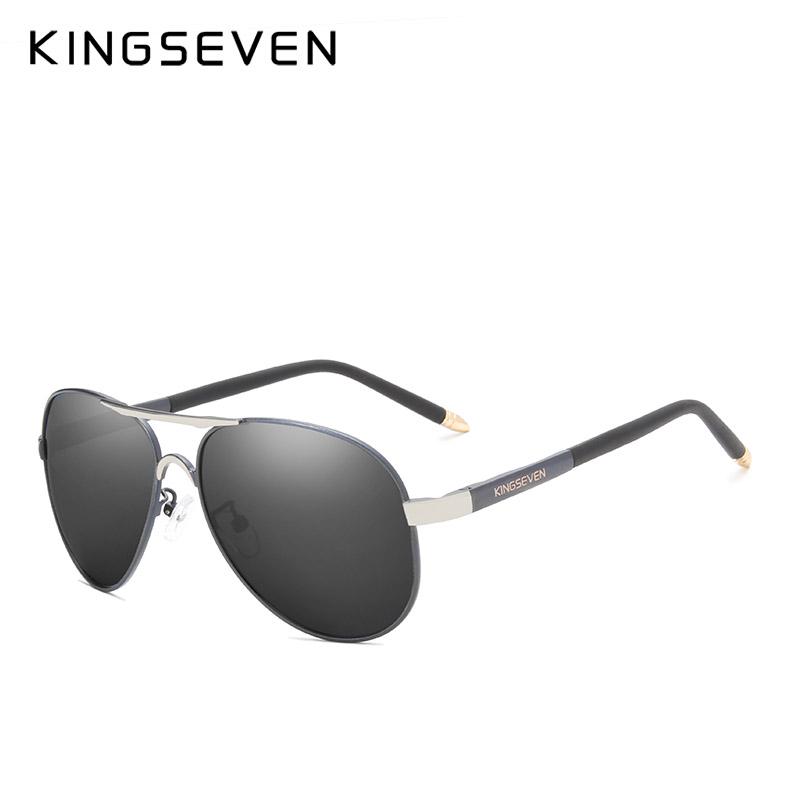 Kingseven Брендовые унисекс алюминиевые поляризованные солнцезащитные очки для женщин и мужчин, дизайнерские солнцезащитные очки для путешествий и вождения