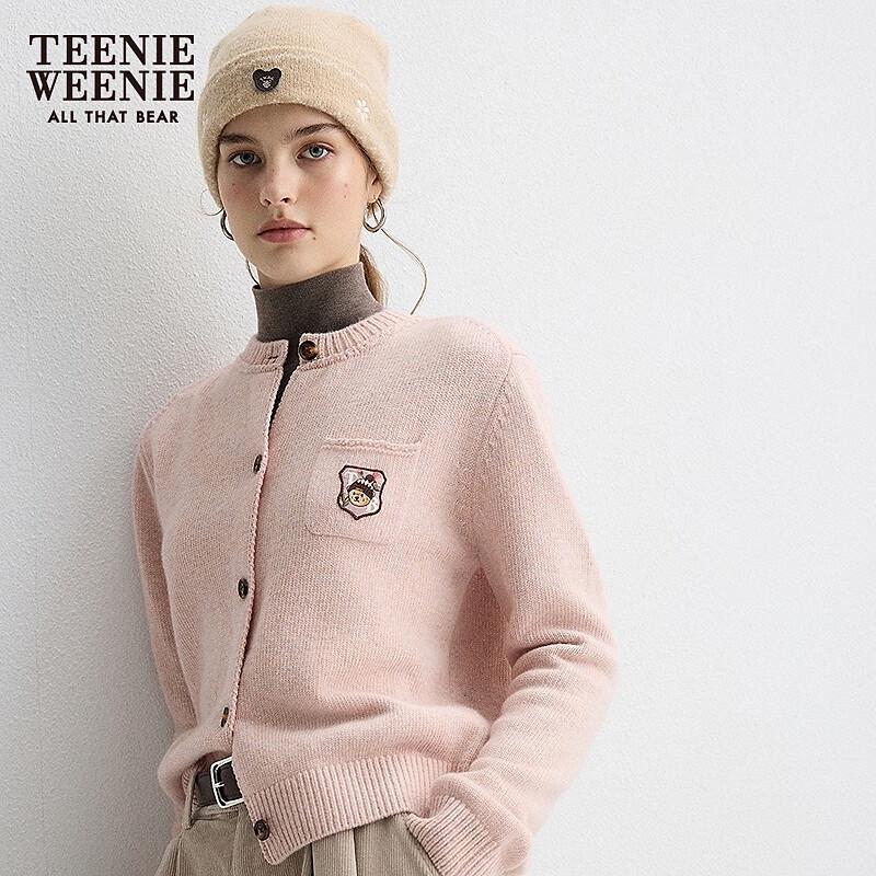 Teenie Weenie Women's Bear Knit Cardigan
