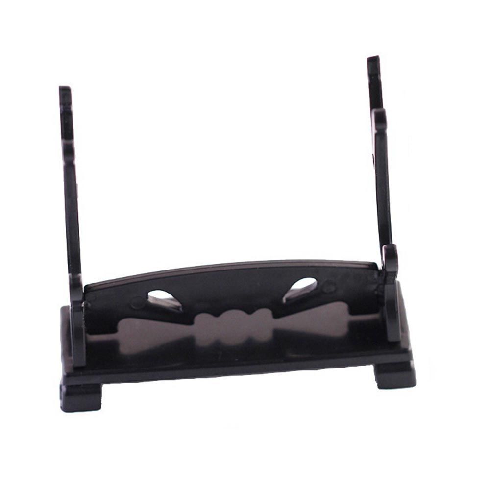 Base Model Stands Black Game Toy Anime MIni Shelf Weapon Display