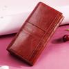 Long Wallet Women's Leather Multi-Card Holder Large Capacity Clutch Mobile Phone Clutch