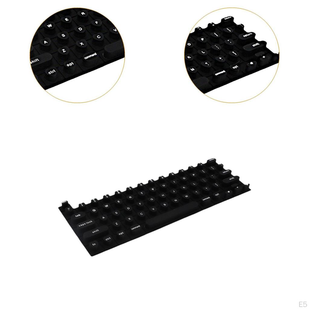 Пленка для клавиатуры Nail Art, легко моющаяся, рельефная, силикон, универсальная