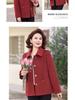 Mom's 2025 Woolen Jacket - Elegant Spring/Fall Style for Middle-Aged & Elderly Women