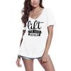 Women's Novelty T-Shirt Lift For Your Goals - Funny Tee Shirt