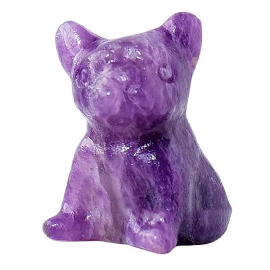 Статуя французского бульдога, очаровательный дизайн, гладкая поверхность, искусственные кристаллы розового кварца, целебные камни, статуя собаки, секс-одежда для взрослых