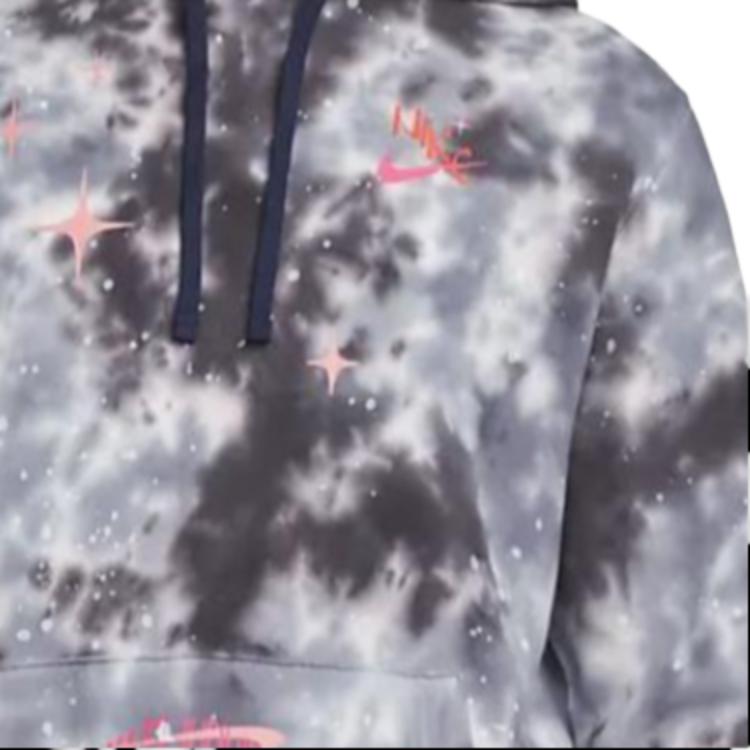 Nike Sweatshirts Women's Mixed Color Hooded Moderate Regular FB9042-410