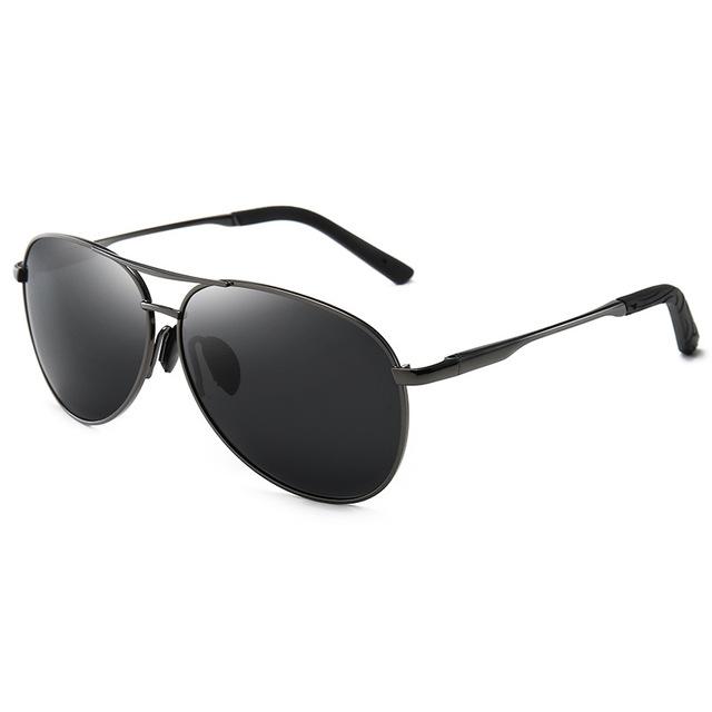 Pilot Metail Frame Polarized Sunglasses Men Sun Glasses Aviation Male Sun Glasses Driving Oculos De Sol UV400