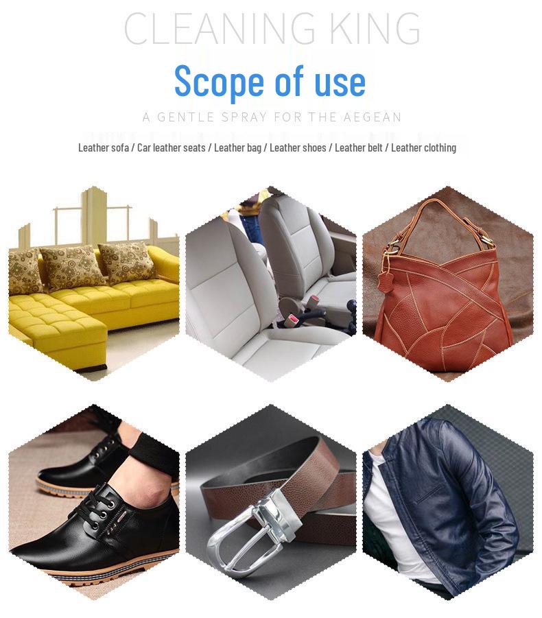 Удалитель пятен и кондиционер для диванов и изделий из натуральной кожи - Безводный крем для ухода за кожей