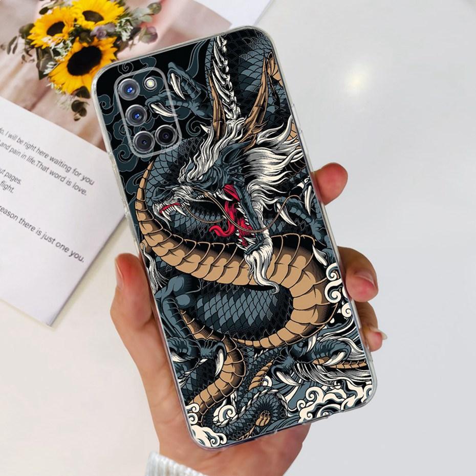 Fashion Pattern Case For OPPO A52 A72 A92 Soft Silicone TPU Back Cover For OPPO A92 4G A72 A52 Phone Cases
