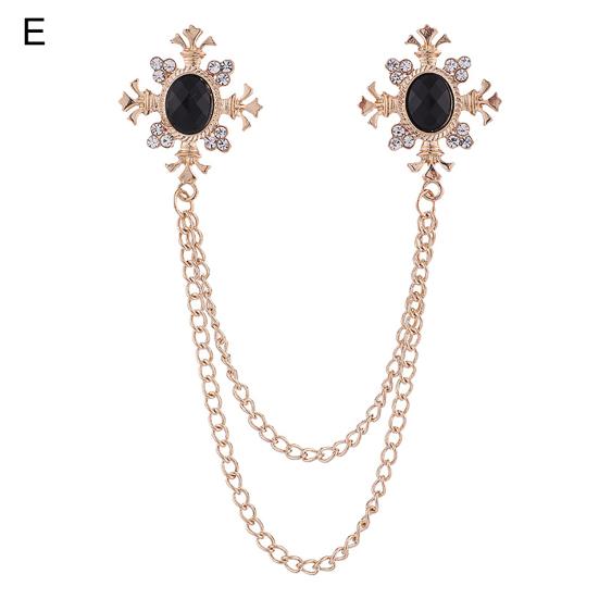 Stylish Brooch Pin Eye-catching Alloy Shining