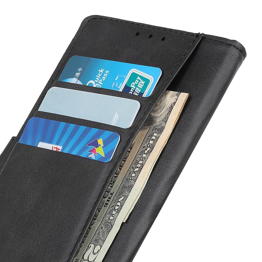Wallet Case for Redmi Turbo 5 5G - Leather/PU, Black
