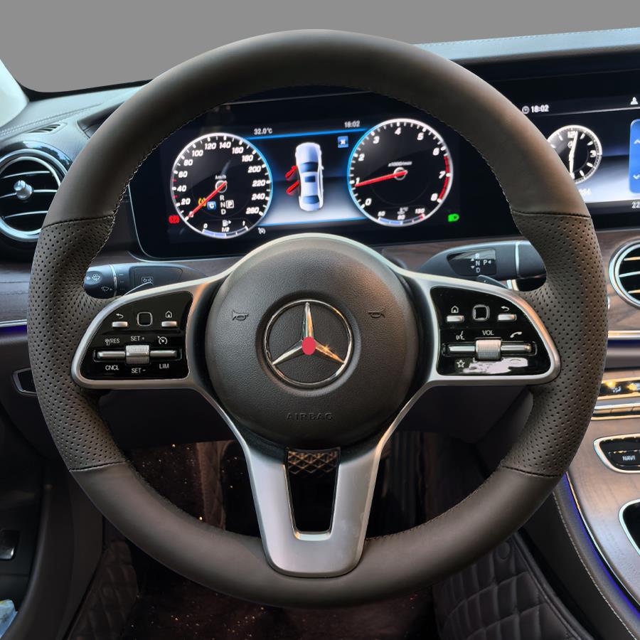 Индивидуальные ручные чехлы на руль и ручки для Mercedes-Benz GLC260, E300, GLE, GLA, GLB