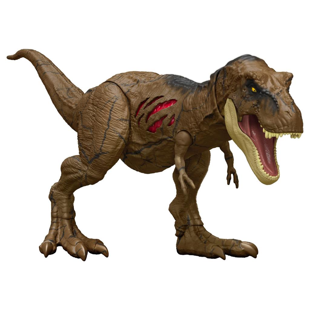 Mattel Jurassic World New Ruler II inches 4 and HGC19 Damage! T-Rex [Total Length Approx. 17.5 (43 cm)] [Ages up]