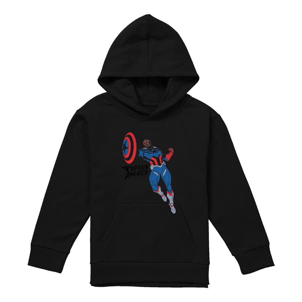 Captain America Childrens/Kids Sam Wilson Doodle Pull Over Hoodie