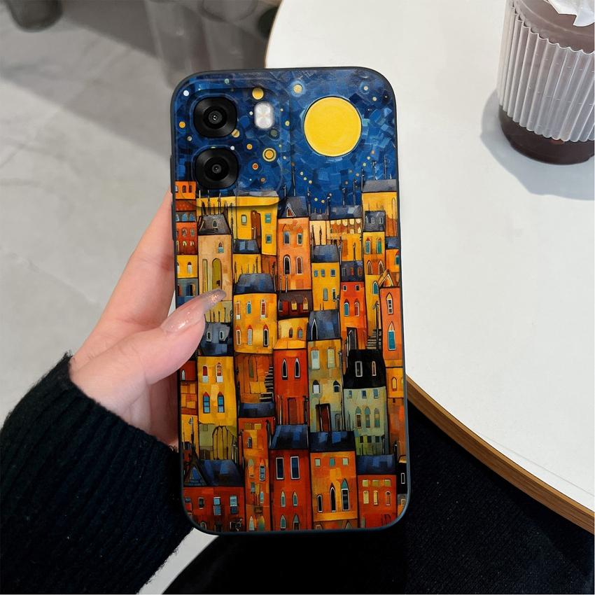 For Oppo A6x A6s Reno 15 15F 15Pro Realme 16Pro Phone Cases Fashion Astronaut Shell Lightweight Liquid Silicone Premium Anti Slip Lens Protector Cover