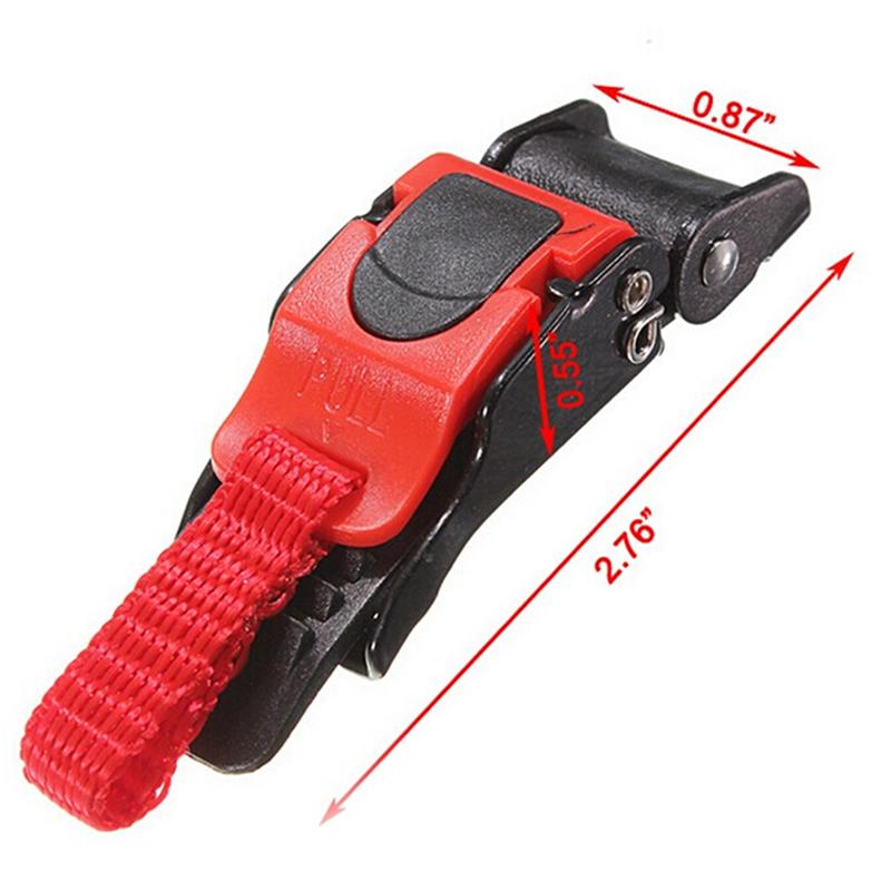 1 шт. быстросъемная пряжка для ремня шлема, пряжки черного и красного цвета