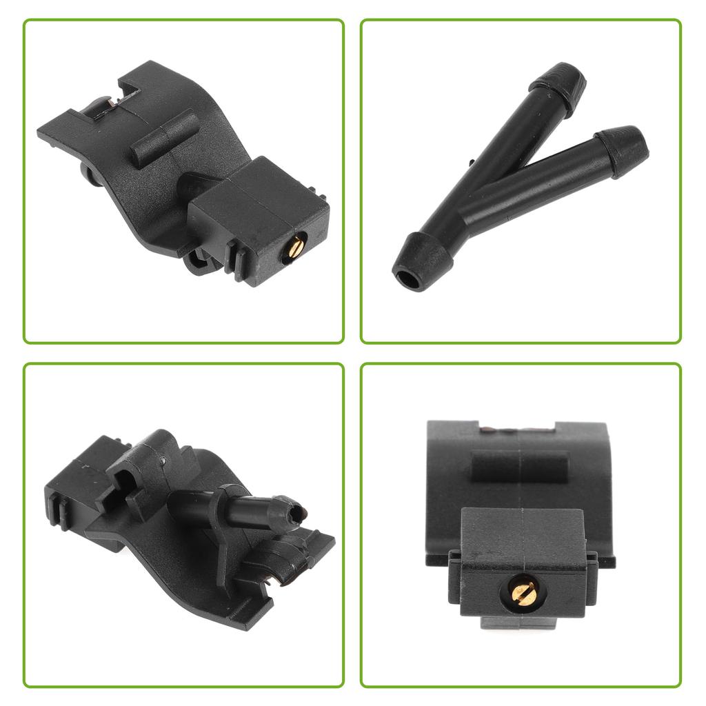 HOPESPANNER Совместимый с TOYOTA 07-13 Черный Форсунка переднего стекла 8538112300 Комплект форсунок омывателя лобового стекла