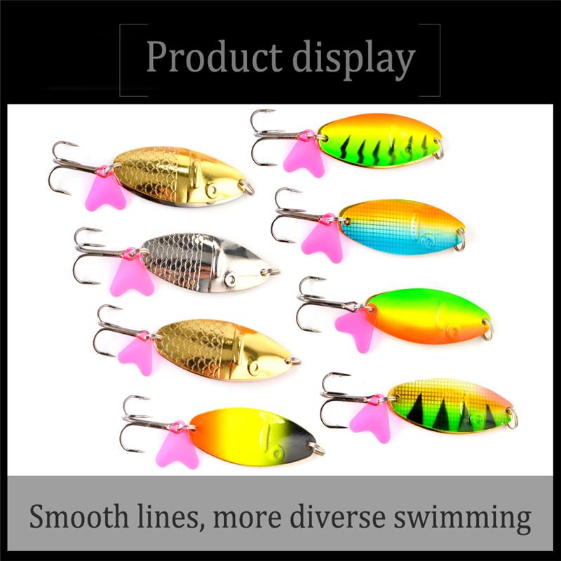 1 Piece Long Throw Bionic Spinnerbait with 2 Sequins - Perfect for Freshwater and Saltwater Fishing - Improve Your Catch with Bionic Technology!