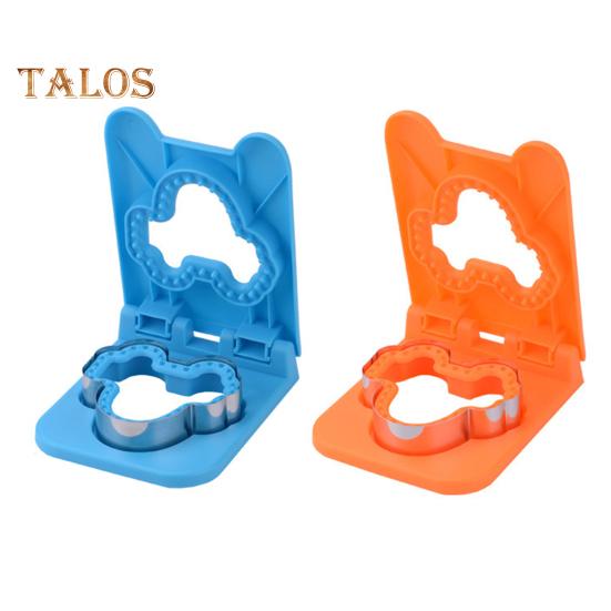 Sandwich Cutter And Sealer Pocket Sandwiches Maker Uncrustables Cutter Stainless Steel Blade Safe Design Easy To Use Kitchen Tools for Kids