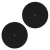 2 Pcs 12 Inch Vinyl Record Players Turntable Home Disc Protective Non Slip Mat Replacement