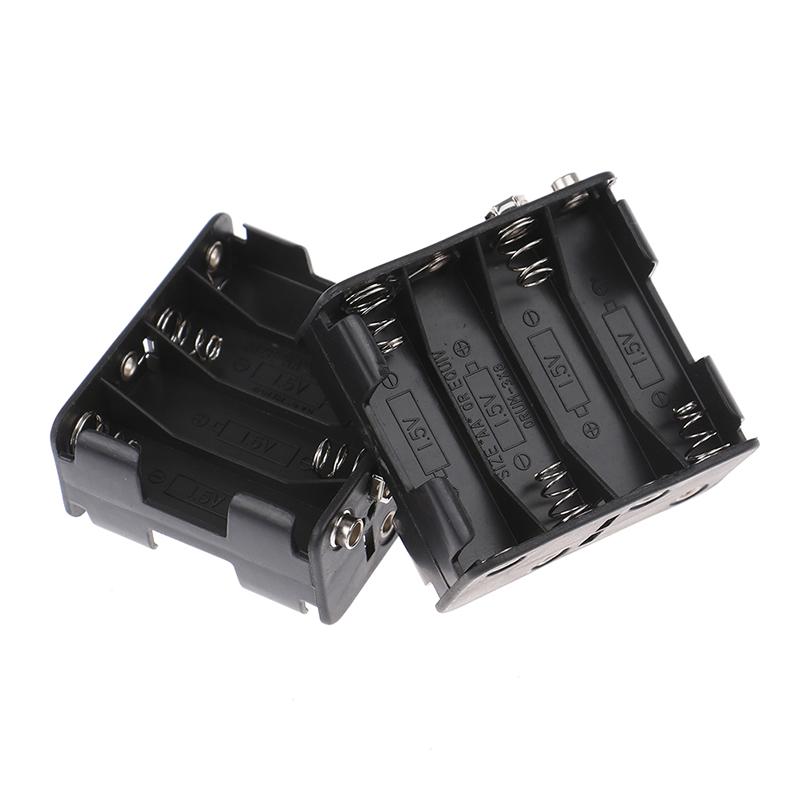 8*Aa 12V батарейный зажим слот для хранения держатель коробка чехол с 9V защелкивающимся разъемом