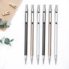 6Pcs Metal Mechanical Pencil Drawing Automatic Pencil Carpenter Mechanical Pencil for Student Writing Sketching Drawing